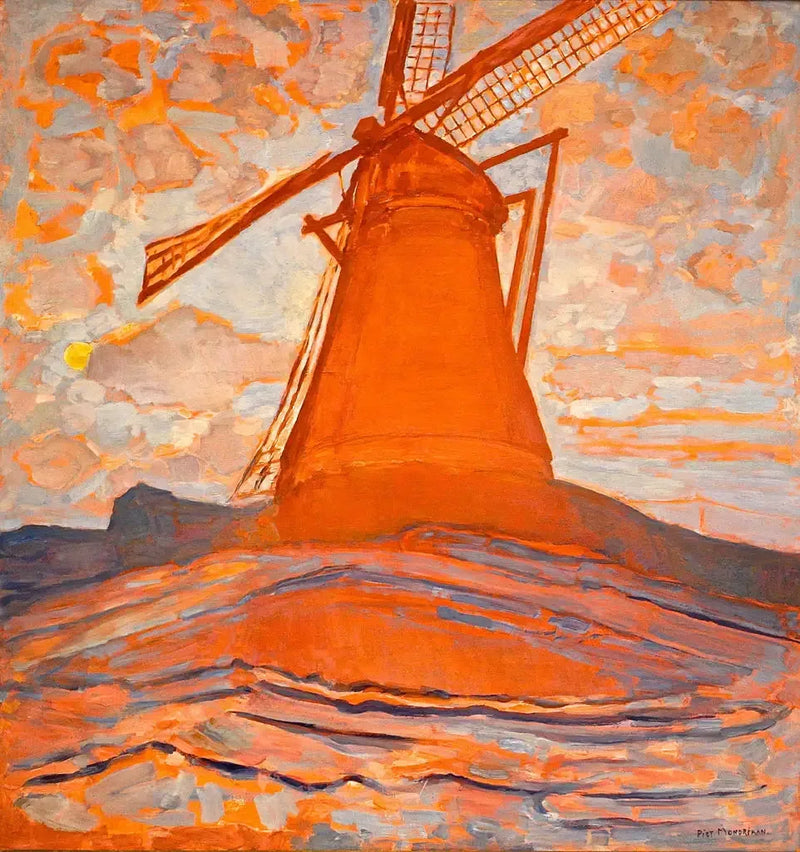 Kvarnen - Piet Mondrian