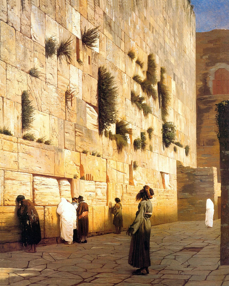 Salomos mur - Jean-Léon Gérôme