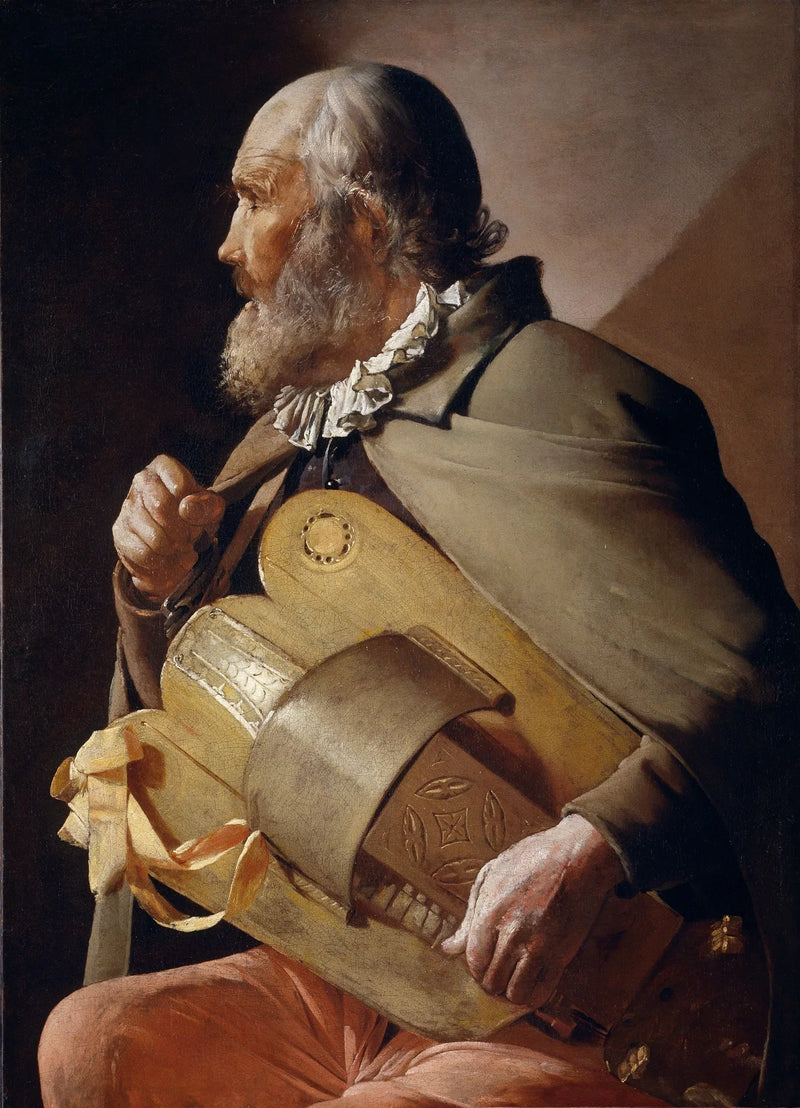 Den blinde musikern - Georges de La Tour