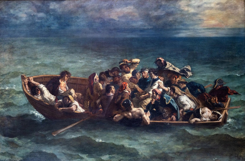 Don Juans skeppsvrak - Eugène Delacroix