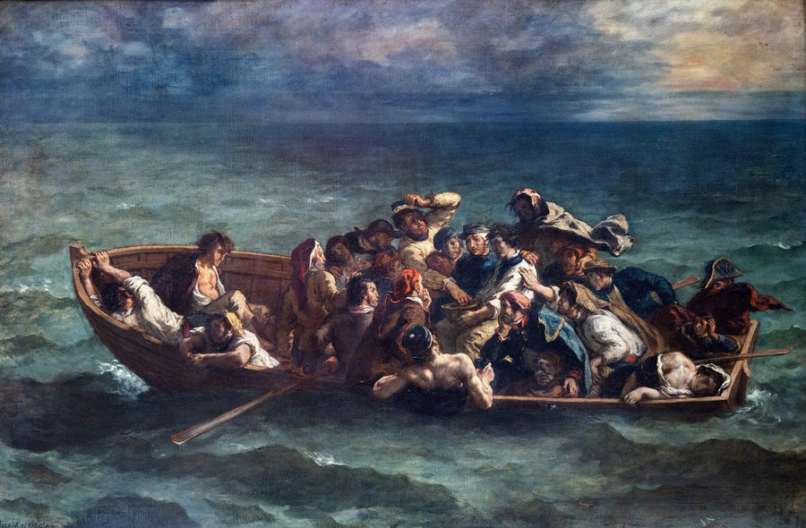 Don Juans skeppsvrak - Eugène Delacroix
