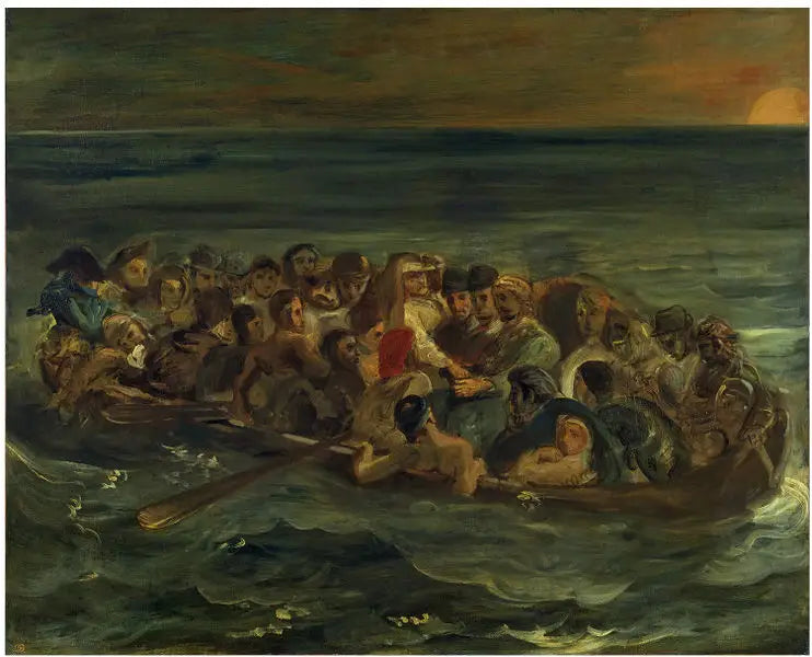 Don Juans skeppsvrak - Eugène Delacroix
