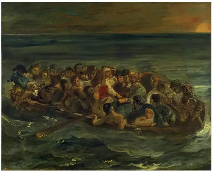 Don Juans skeppsvrak - Eugène Delacroix
