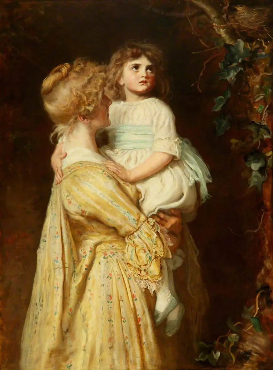 Fågelboet - John Everett Millais