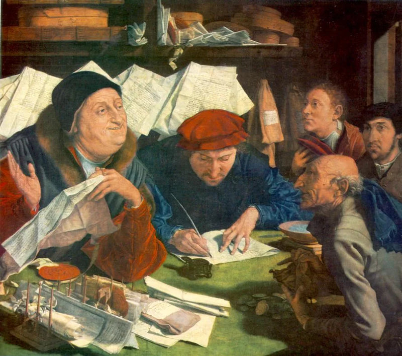Notarien - Marinus van Reymerswale