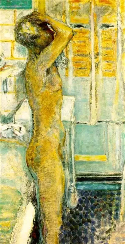 Den Grå Naken - Pierre Bonnard