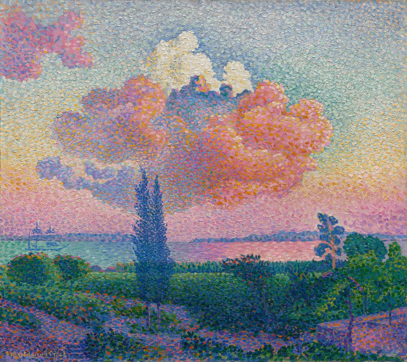 Den rosa molnen - Henri-Edmond Cross