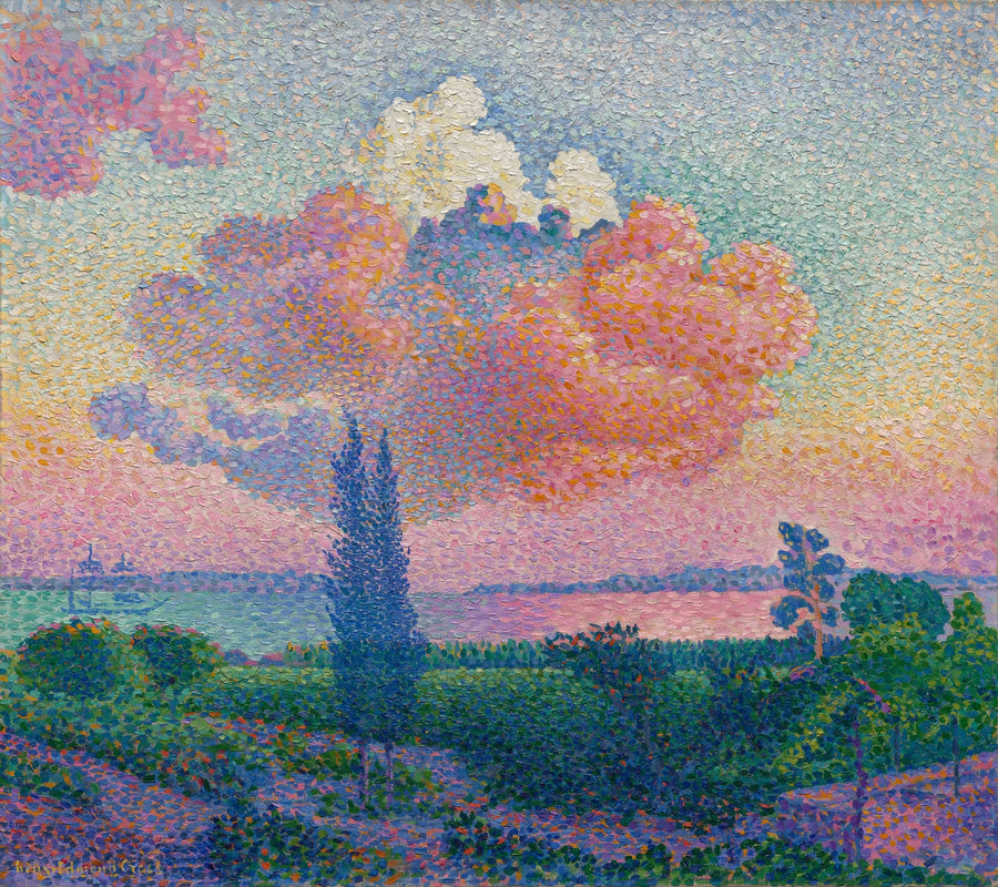 Den rosa molnen - Henri-Edmond Cross