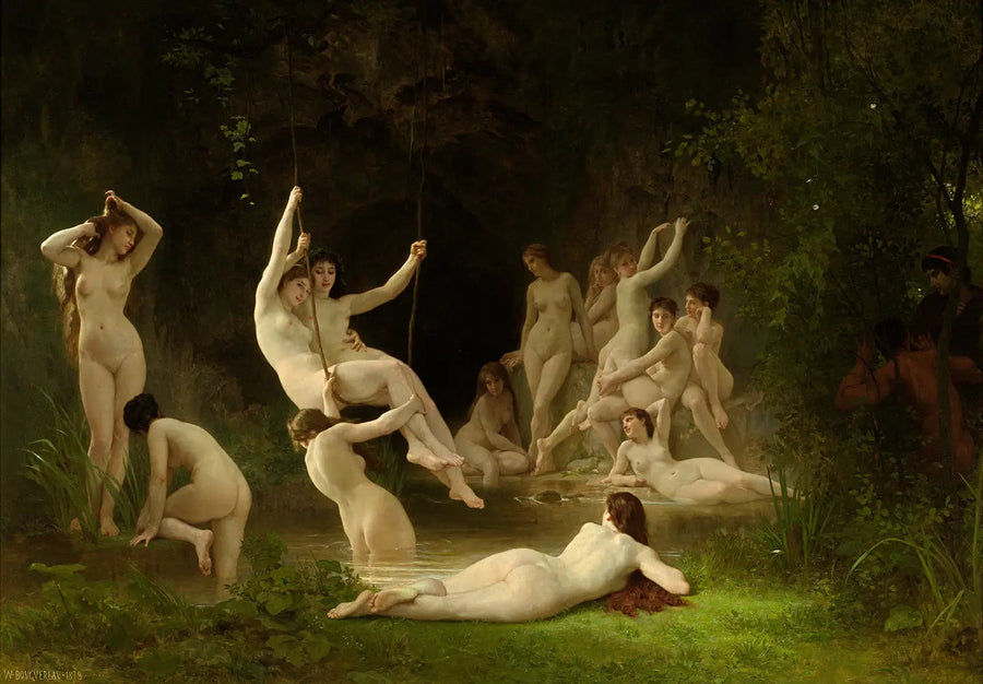 Nymphen - Bouguereau