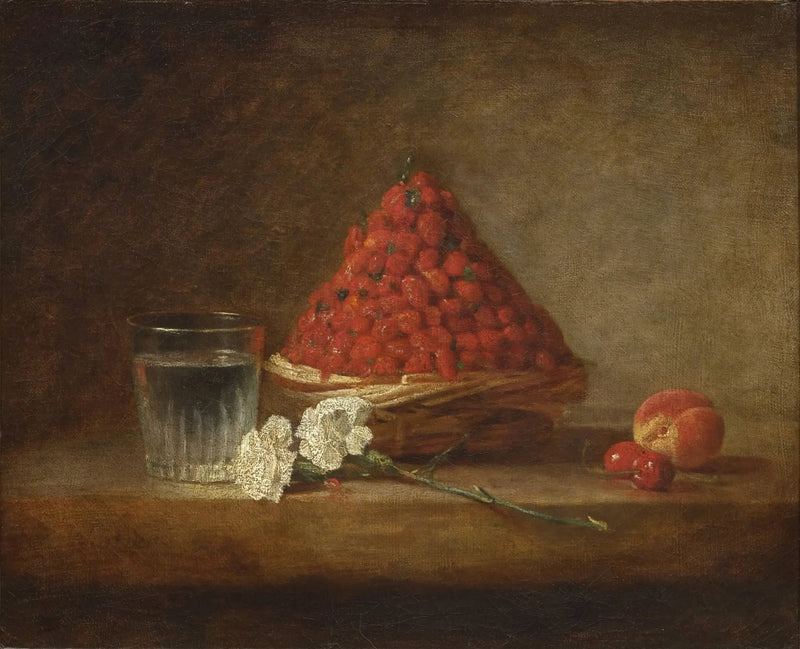 Jordgubbstunnan - Jean Simeón Chardin