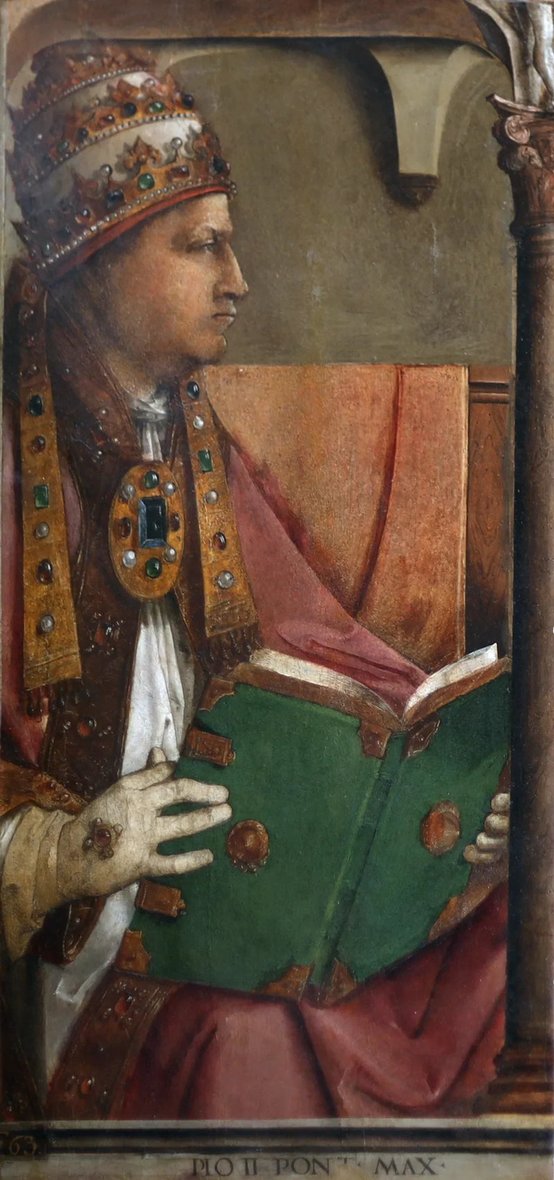 Påven Pius II - Pedro Berruguete