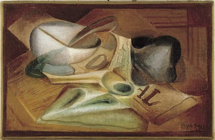 Tobaksförpackningen - Juan Gris