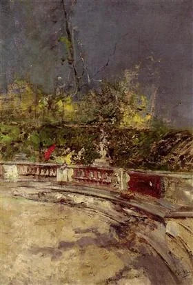 Den röda paraplyen - Giovanni Boldini