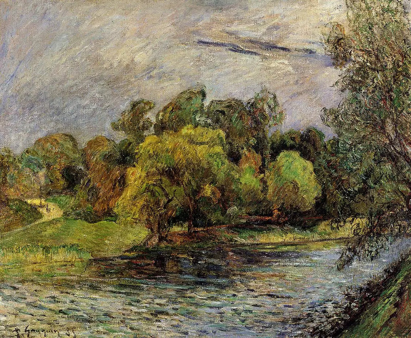 Østervoldparken i Köpenhamn - Paul Gauguin
