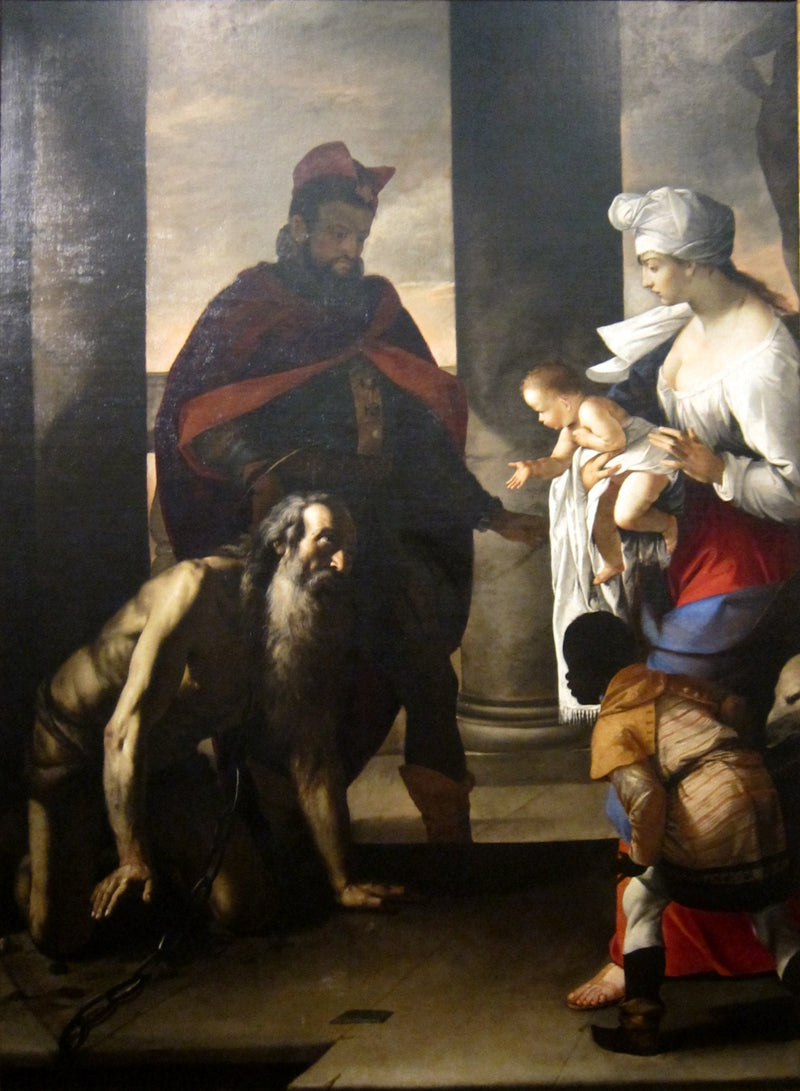 Saint Johannes Chrysostomos förlåtelse - Mattia Preti