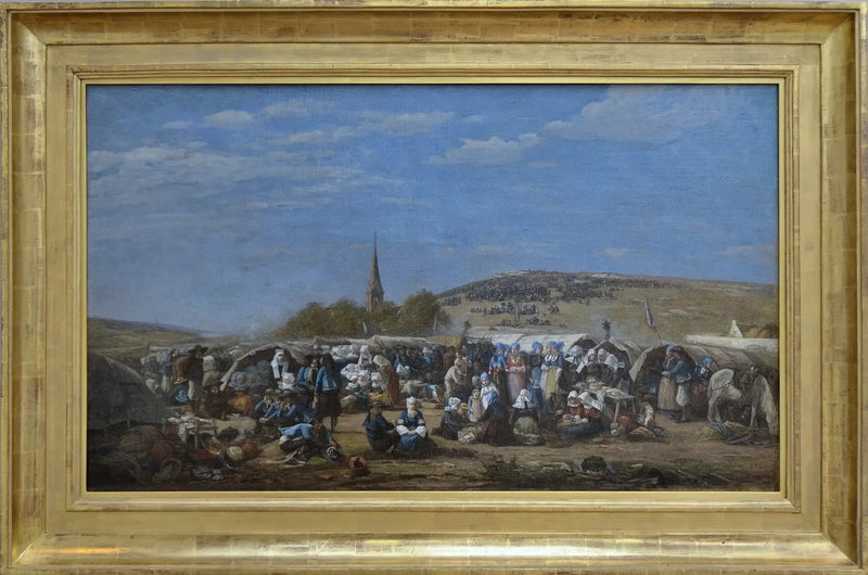 Förlåtelsen av Sainte-Anne-La-Palud - Eugène Boudin