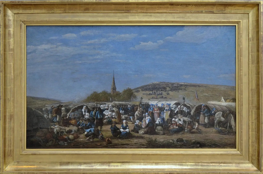 Förlåtelsen av Sainte-Anne-La-Palud - Eugène Boudin