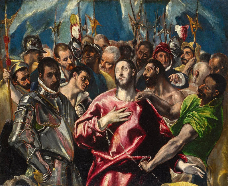 Den delning av Kristi tunika - El Greco