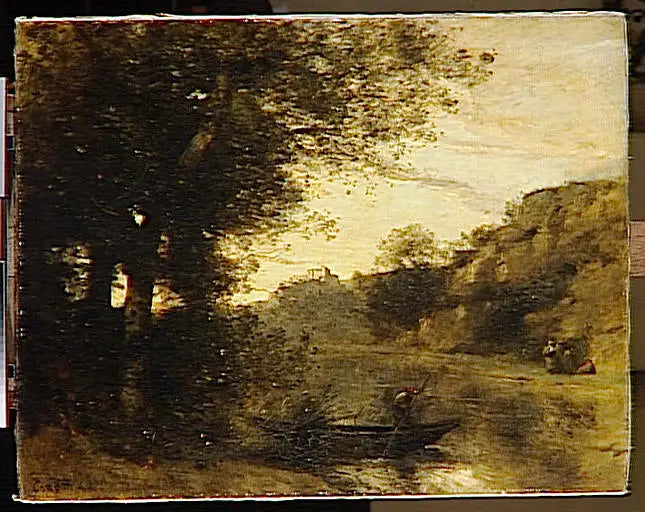 Färdaren - Jean-Baptiste Camille Corot