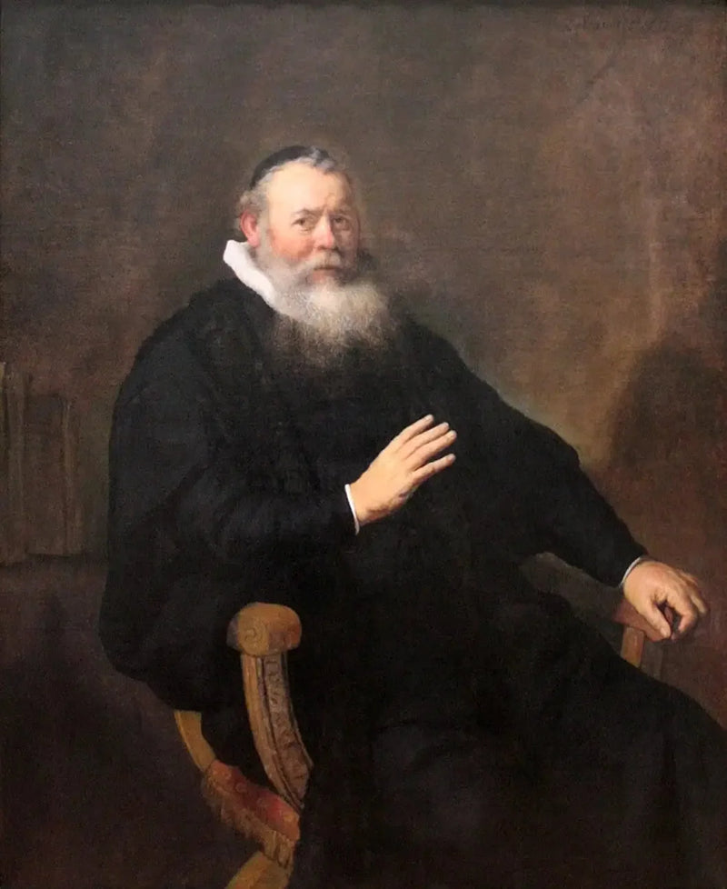 Pastorn Eleazar Swalmius - Rembrandt
