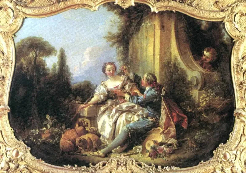 Den gallante pastorn - François Boucher