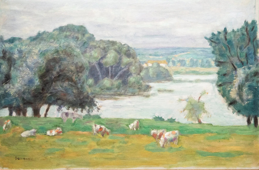 Betesmark, Seine-kanten - Pierre Bonnard