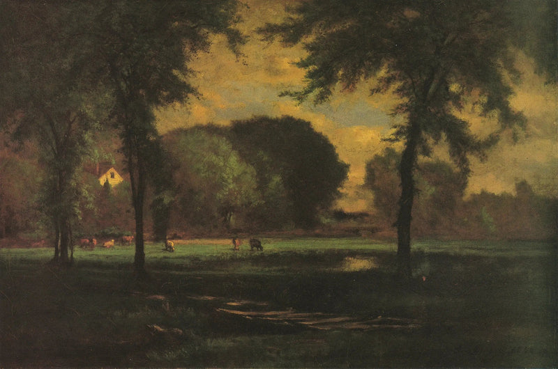 Betesmark - George Inness
