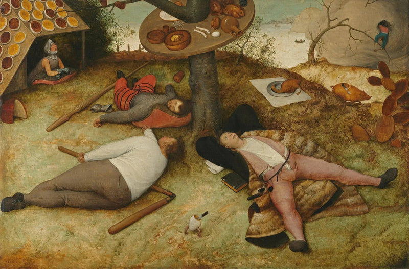 Cocagne-landet - Pieter Brueghel den äldre