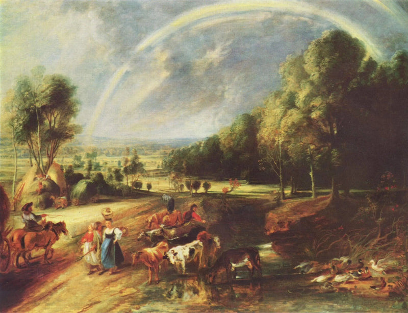 Regnbågsslandskapet (1640) - Peter Paul Rubens