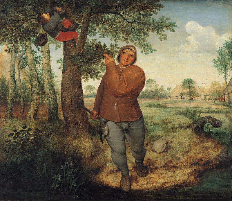 Bonden och fågelholksstölden - Pieter Brueghel den äldre