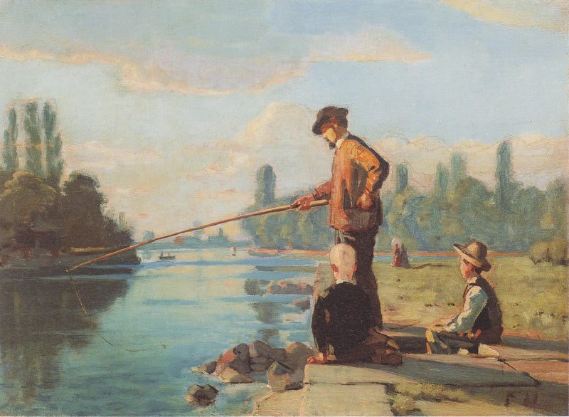 Fiskaren - Ferdinand Hodler