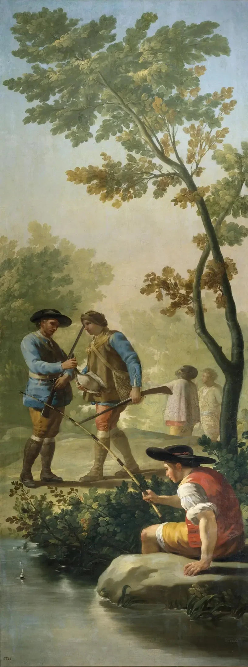 Fiskaren - Francisco de Goya