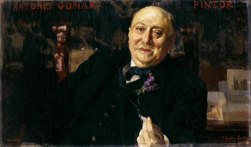 Målaren Antonio Gomar y Gomar - Joaquín Sorolla