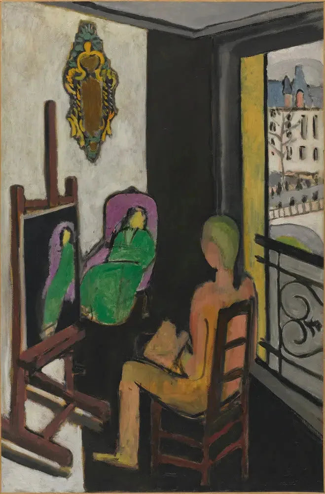 Målaren i sin ateljé - Henri Matisse