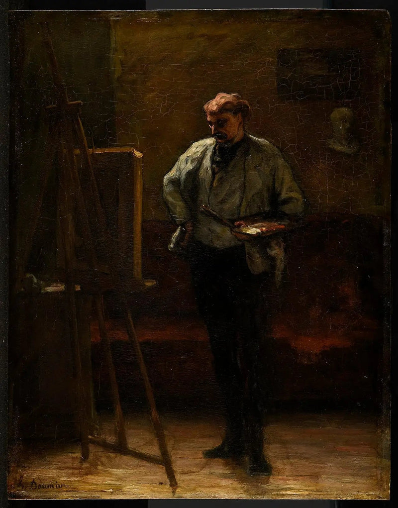 Målaren - Honoré Daumier