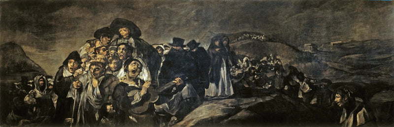 Pilgrimsfärden till eremiten San Isidro - Francisco de Goya