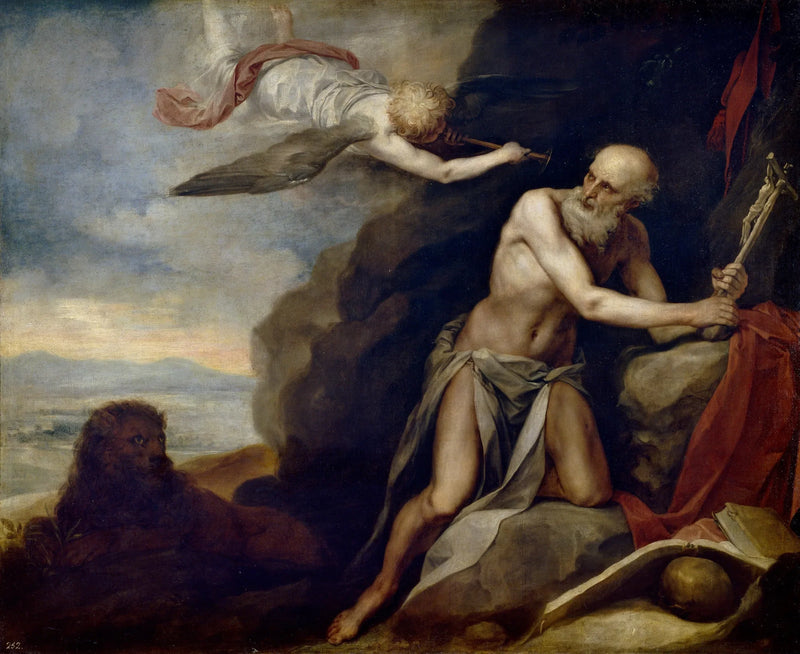 Den helige Jerome som penitent - Alonso Cano