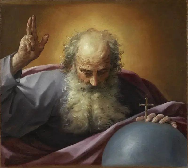 Den Allsmäktige välsignande världen - Guido Reni