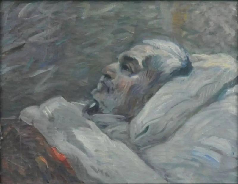 Fadern på sjukbädden I - Franz Marc
