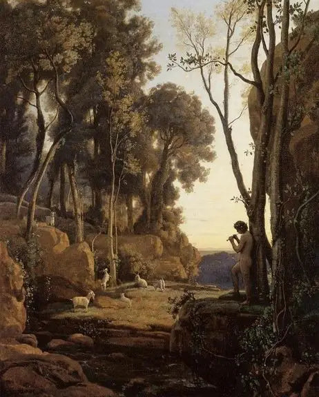 Lille herde - Jean-Baptiste Camille Corot