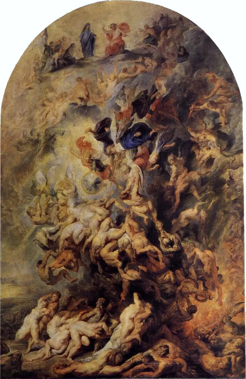 Den lilla Domedagen - Peter Paul Rubens