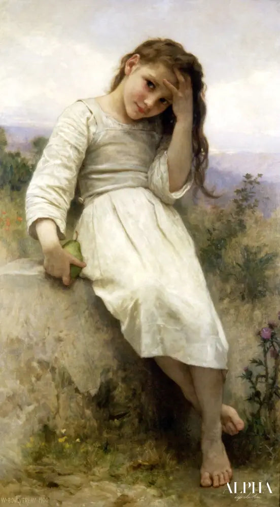 Le petit maraudeur - William Bouguereau - Reproductions de tableaux et peintures haut de gamme