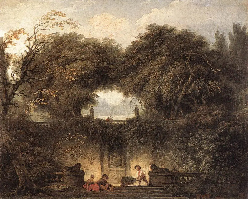 Lilla parken - Jean-Honoré Fragonard