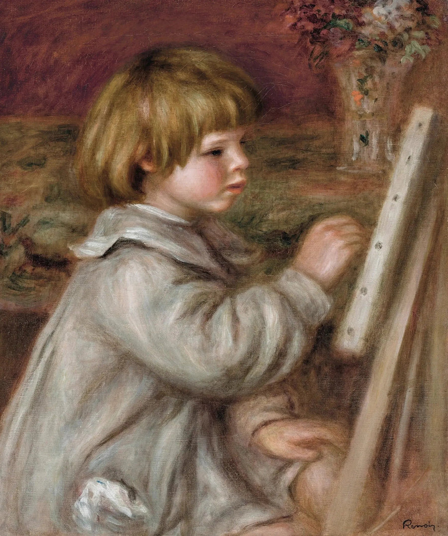 Den lilla målaren (Claude Renoir) - Pierre-Auguste Renoir