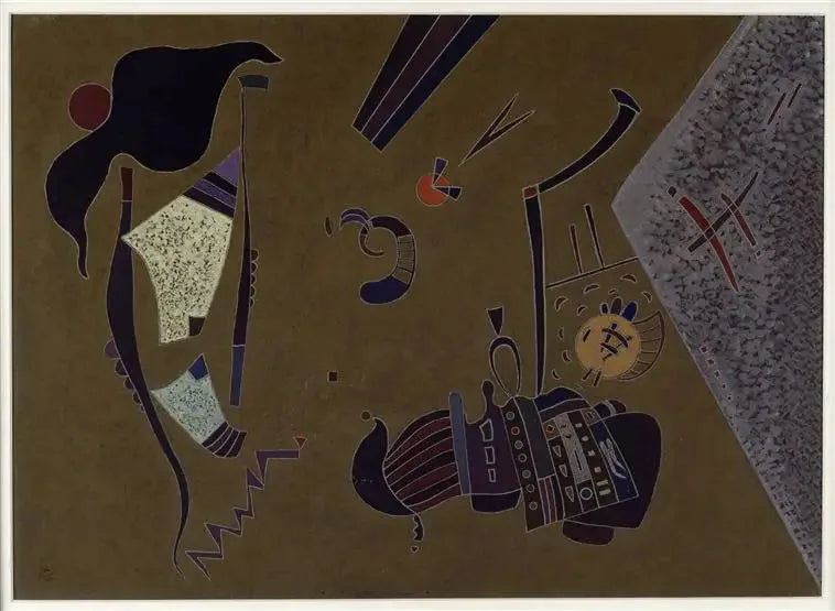 Den lilla röda cirkeln - Vassily Kandinsky