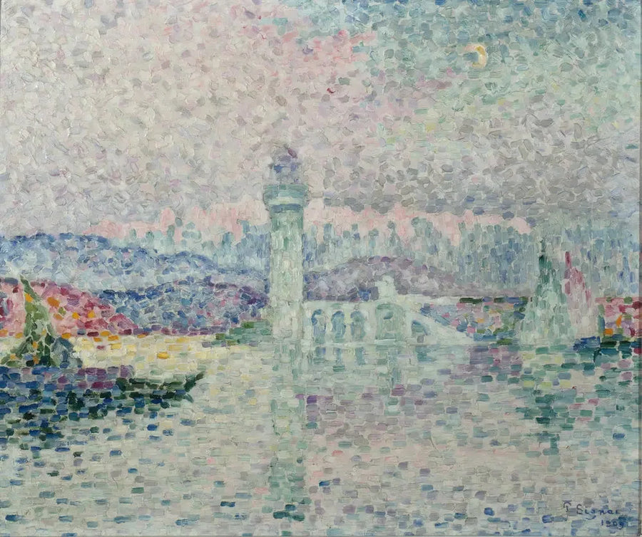 Antibes fyr - Paul Signac
