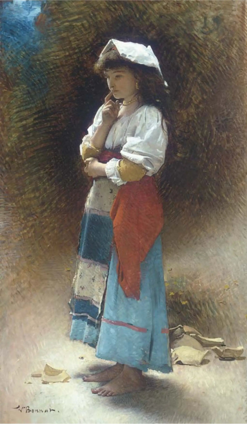 Den trasiga kannan (Barfota-versionen) - Léon Bonnat