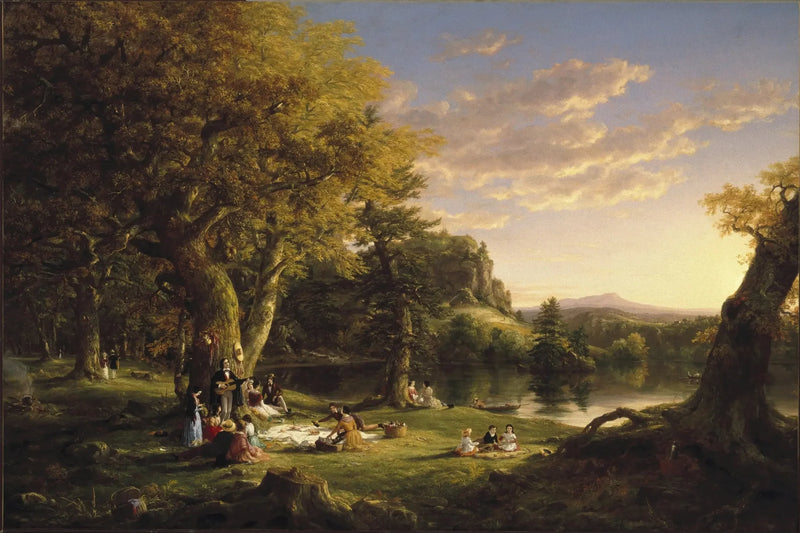 Picknicken - Thomas Cole