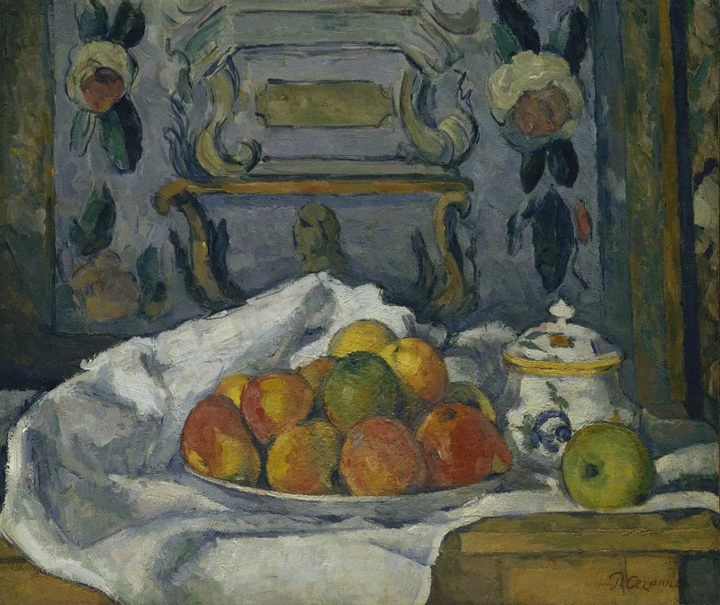 Äppeltallriken - Paul Cézanne