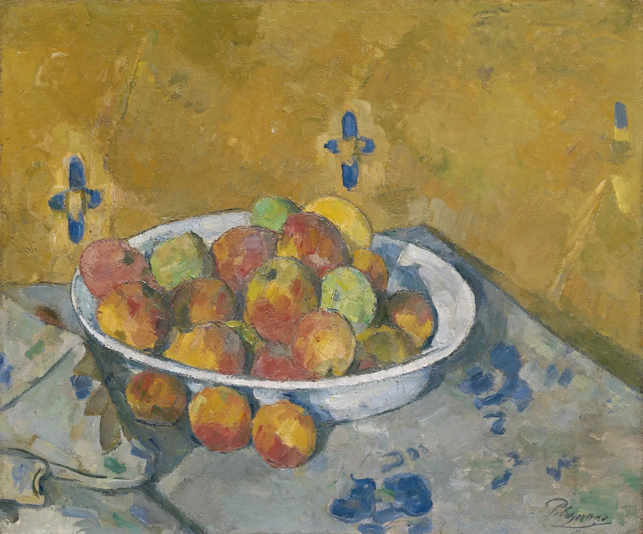 Äppeltallriken - Paul Cézanne